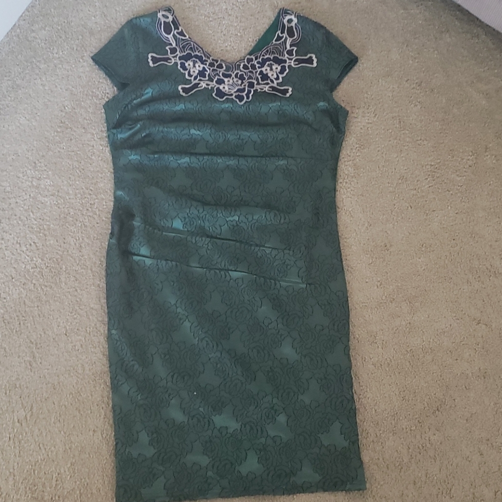 A Drk. Green Midi dress